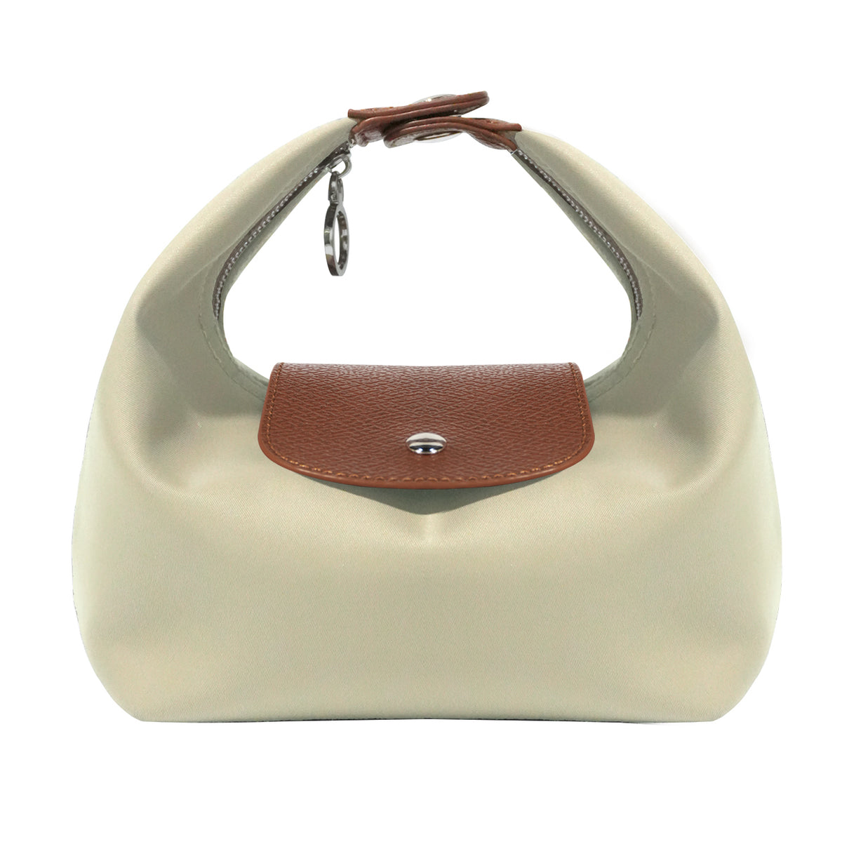 DURV Women's Minimalist Plain Crescent City Messenger Purse Shoulder Bag - Lightweight Nylon, Adjustable Strap, Color-fast Fabric, All-day Carry Ease, Casual Commuting Gift for Women
