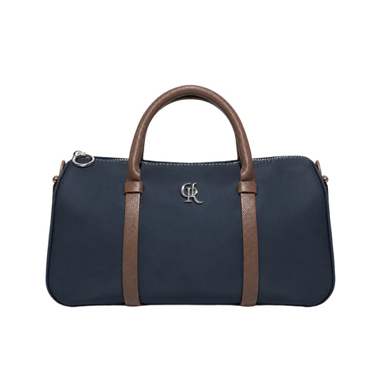 DURV Nylon Boston Bag – Navy Blue