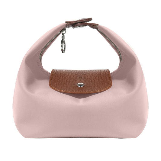 DURV Women's Minimalist Plain Crescent City Messenger Purse Shoulder Bag - Lightweight Nylon, Adjustable Strap, Color-fast Fabric, All-day Carry Ease, Casual Commuting Gift for Women