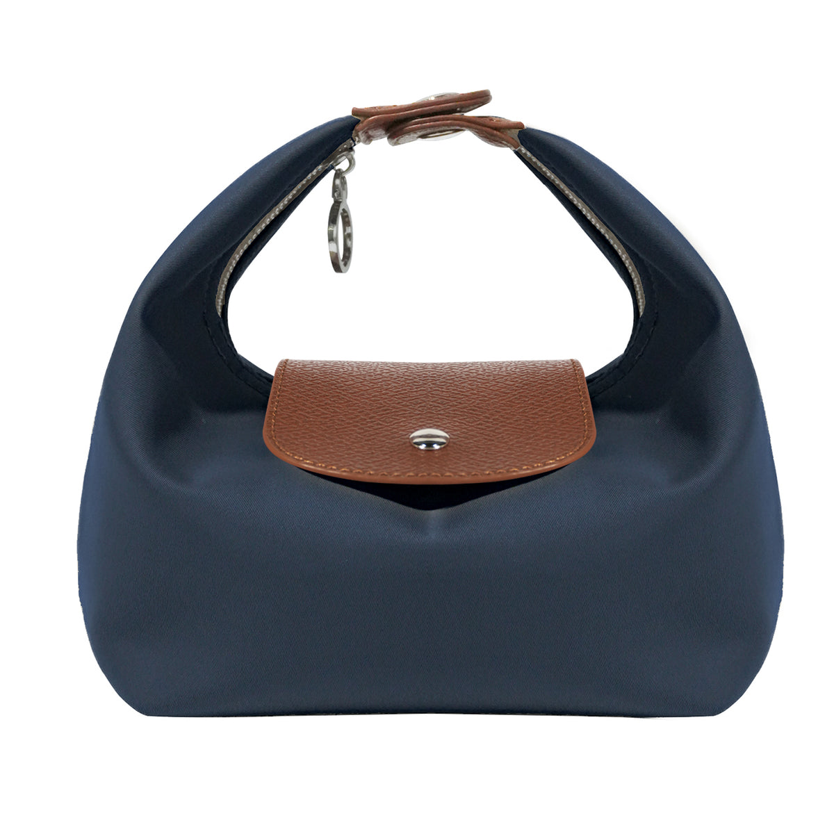 DURV Women's Minimalist Plain Crescent City Messenger Purse Shoulder Bag - Lightweight Nylon, Adjustable Strap, Color-fast Fabric, All-day Carry Ease, Casual Commuting Gift for Women